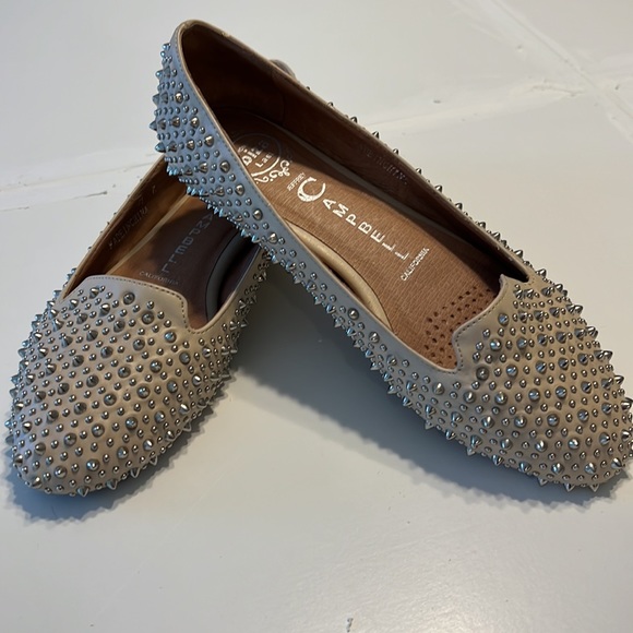Jeffrey Campbell studded flats - Picture 2 of 7